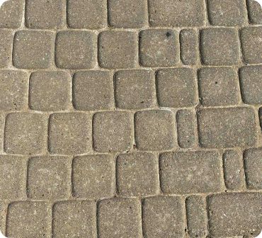 Closeup of a stone path